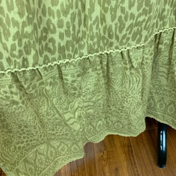 NWT Spell & The Gypsy Collective Wild Things Leopard Maxi Dress Size S - Picture 7 of 9